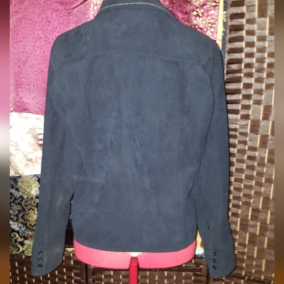 2 for 1 Vintage faux suede jacket top - Picture 2 of 5